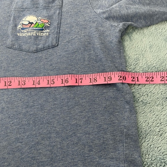 Vineyard Vines Blue Long Sleeves T-Shirt Size M - Picture 11 of 14
